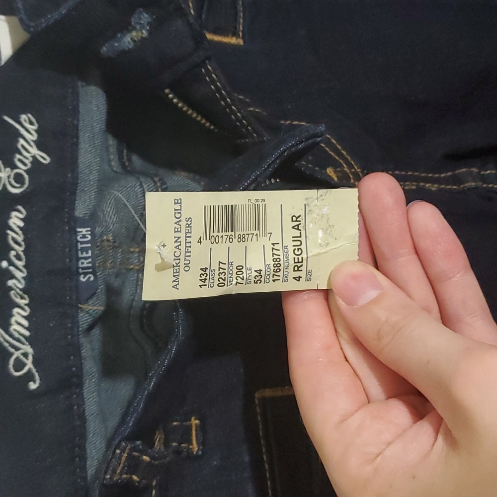 American Eagle, size 4, blue - Picture 2 of 6